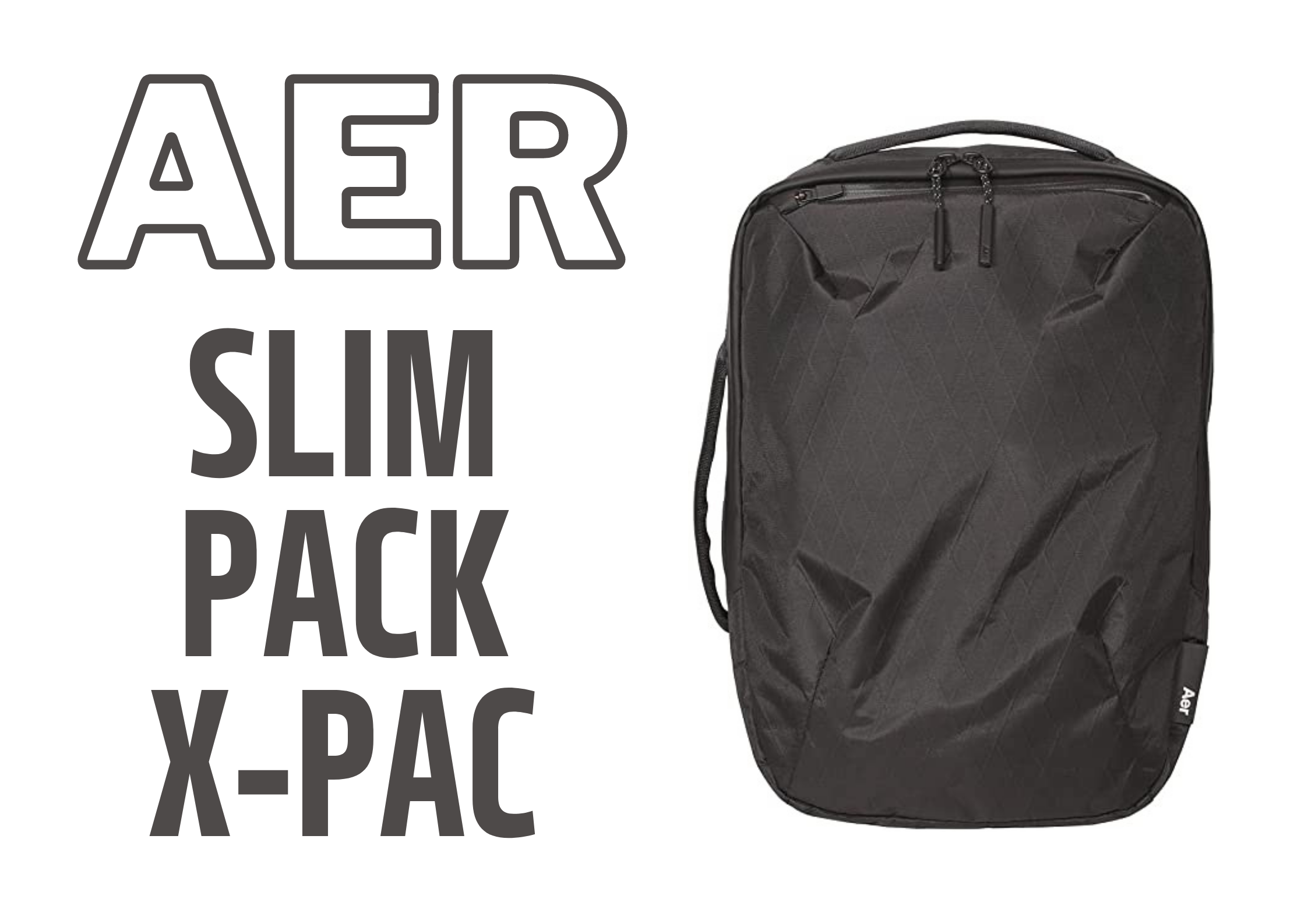 Aer slim pack X-PAC エアースリムパック-